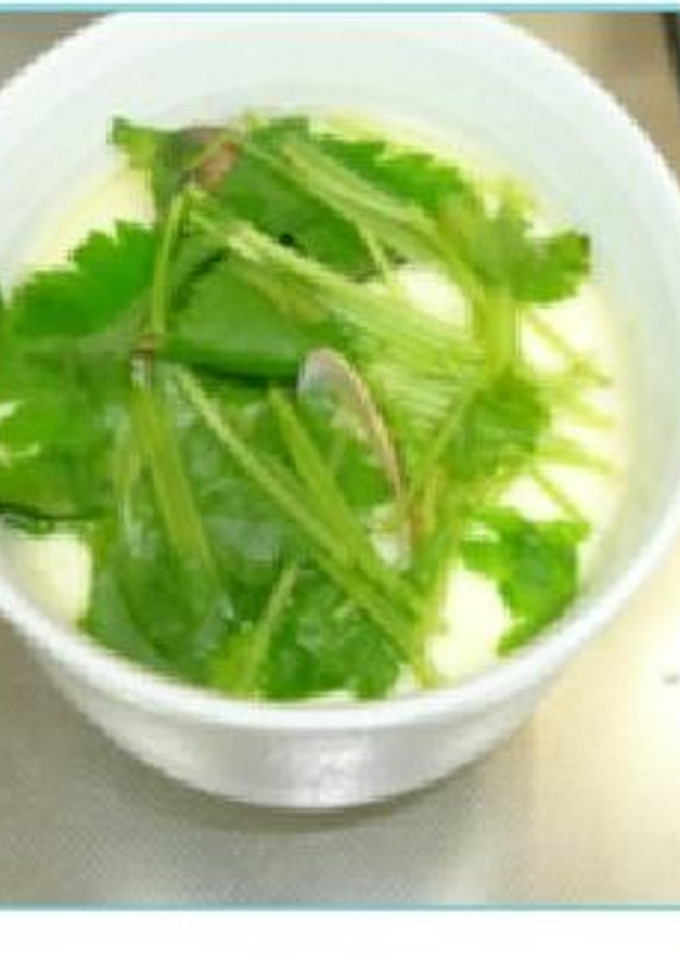 あさりの茶碗蒸し-レシピのメイン写真