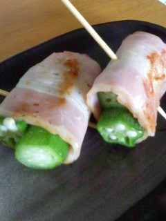オクラベーコン巻き-レシピのメイン写真