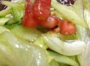 簡単ドレッシングで生野菜サラダ-レシピのメイン写真