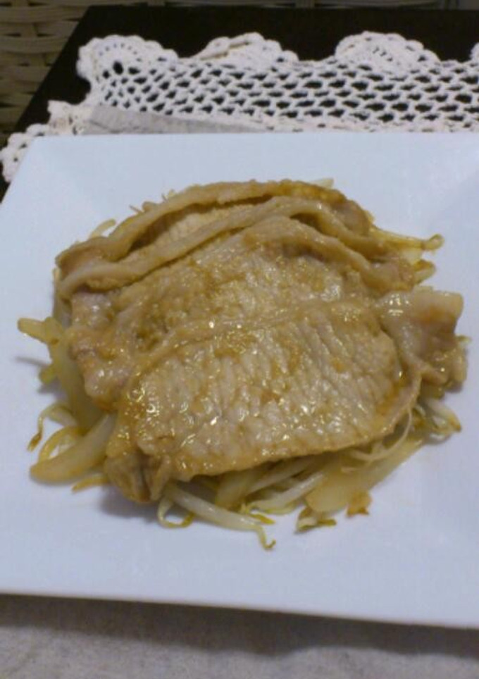 黄金比でやわらか豚のしょうが焼き-レシピのメイン写真