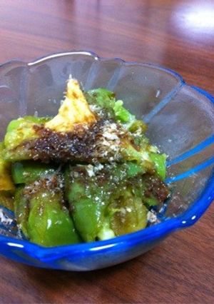 焼きナスじゃなくて、焼きピーマン!!-レシピのメイン写真