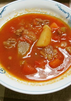 私のトマトシチュウ-レシピのメイン写真