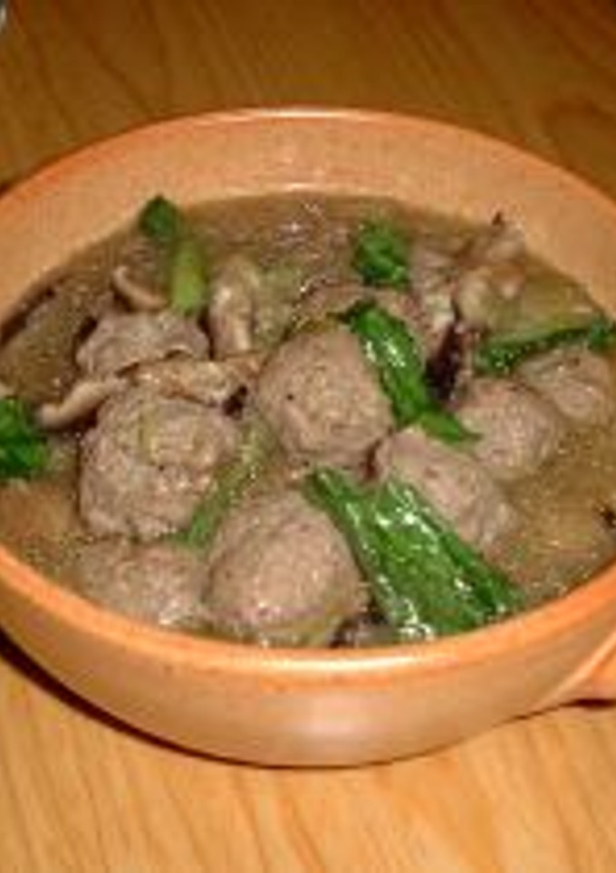 ちょっとだけ中華風あんかけ肉団子-レシピのメイン写真