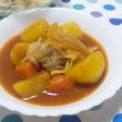 肉じゃがリメイク☆ケチャップシチュー