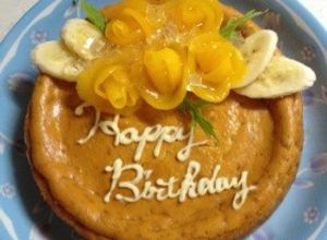 完熟バナナのキャラメルバナナチーズケーキ-レシピのメイン写真