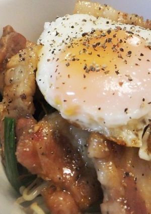 愛媛今治発Ｂ級グルメ＊焼き豚玉子飯＊-レシピのメイン写真