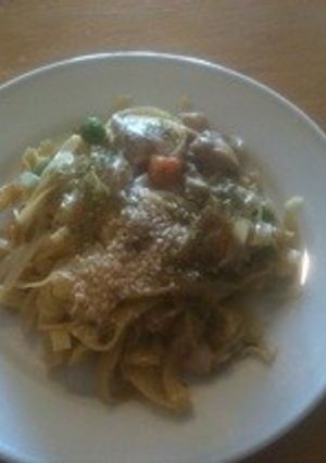 鶏肉（１）焼きそば風に-レシピのメイン写真