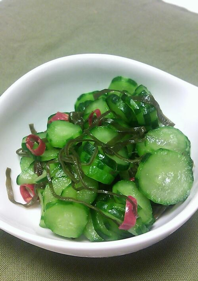 きゅうりと昆布の和え物-レシピのメイン写真
