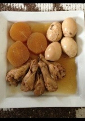 炊飯器で手羽の煮物-レシピのメイン写真