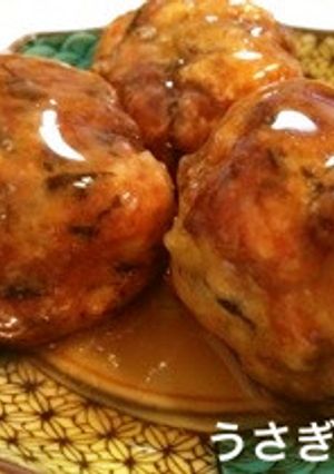 リメイク★あんかけ ひじき団子♬-レシピのメイン写真