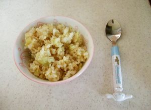 簡単すぎ♪キャベツと玉ねぎの炊き込みご飯-レシピのメイン写真