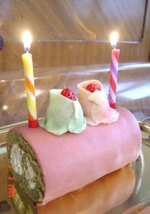 ひな祭りケーキ-レシピのメイン写真