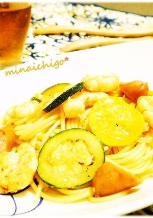 にんにく醤油が効いてる塩麹パスタ-レシピのメイン写真