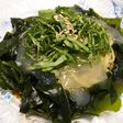 煮こごりのせ☆冷やしわかめうどん