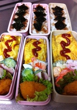 とん平焼き弁当-レシピのメイン写真