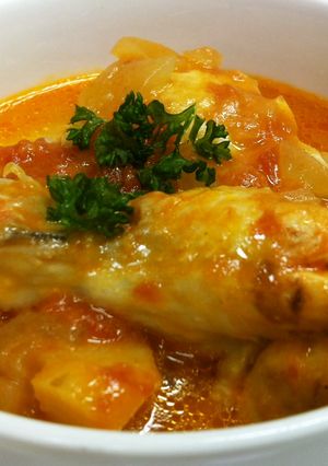 手羽元のトマトクリーム煮-レシピのメイン写真
