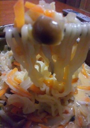 ☆私の大好きなラーメンの食べかた☆-レシピのメイン写真