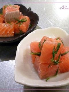 サーモンマリネ-レシピのメイン写真