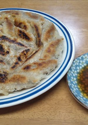 こんにゃく入り餃子(IHで調理だよ)-レシピのメイン写真