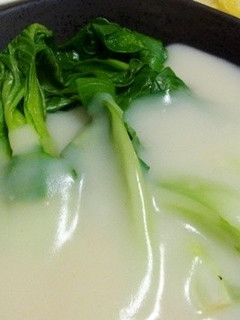 中華街で食べた味☆青梗菜のクリーム煮☆-レシピのメイン写真