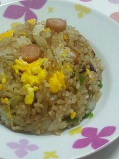 簡単☆無性に食べたくなるソース味炒飯-レシピのメイン写真