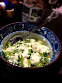 ゴーヤのチャンプルー風サラダ-レシピのメイン写真