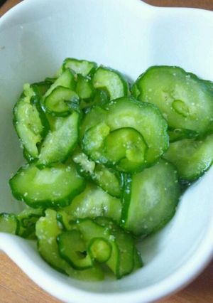 昆布だしでおいしく♪キュウリの酢の物-レシピのメイン写真