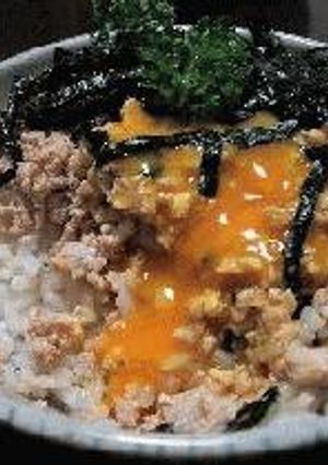 鶏とお豆腐のそぼろどんぶり-レシピのメイン写真
