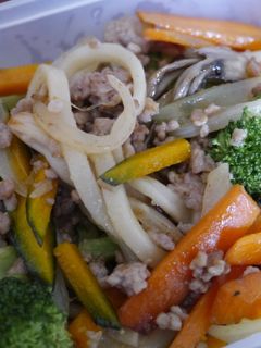 根菜ときのこの焼うどん-レシピのメイン写真