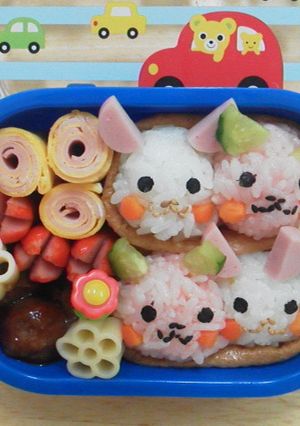 キャラ弁いなりうさチャン-レシピのメイン写真