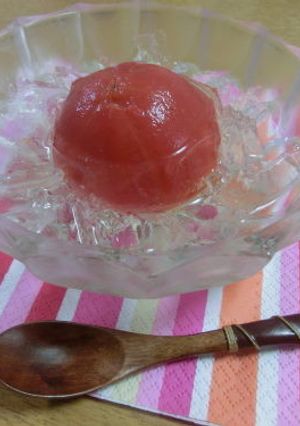 トマトのひんやりデザート-レシピのメイン写真
