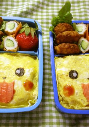 キャラ弁☆簡単ドアップ・ピカチュウ-レシピのメイン写真