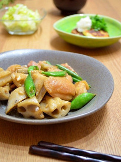 醤油麹で鶏と蓮根のしゃきしゃき炒め-レシピのメイン写真