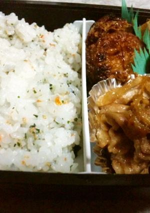 えのきと豚の生姜焼き弁当一品にも-レシピのメイン写真