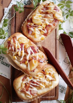 ベーコンポテトパン-レシピのメイン写真