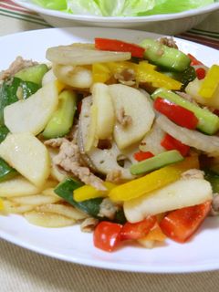 夏野菜のオイスターソース炒め-レシピのメイン写真