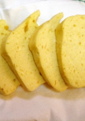 ♪簡単♪15分で低糖質なレンジで大豆パン-レシピのメイン写真
