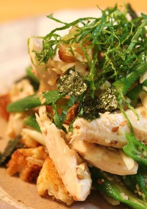 鶏ささみとオクラの薬味和え-レシピのメイン写真