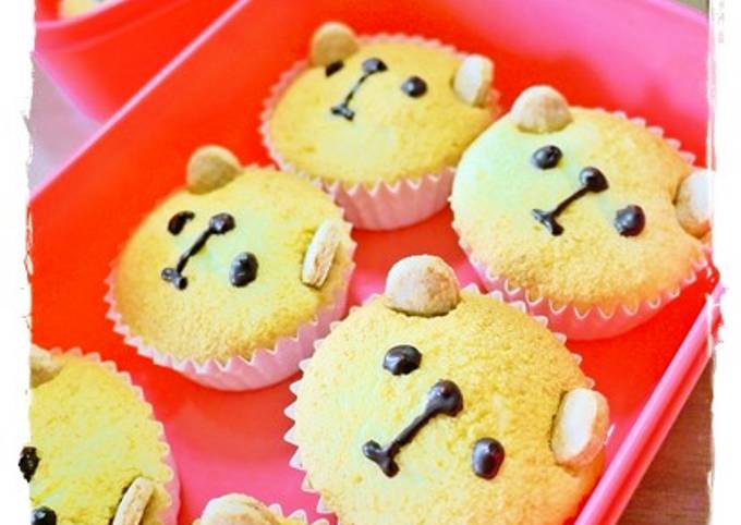 小さなカップケーキのセット♡くま