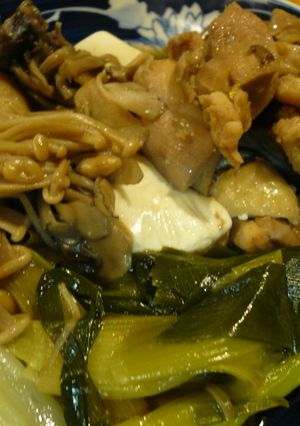 鶏肉のすき焼き風煮物-レシピのメイン写真