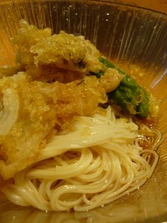 野菜かき揚げぶっかけそうめん-レシピのメイン写真