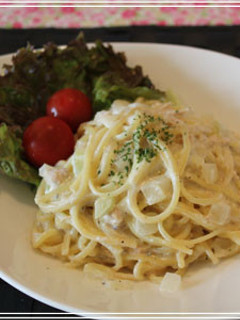 ルクエでツナのクリームパスタ-レシピのメイン写真