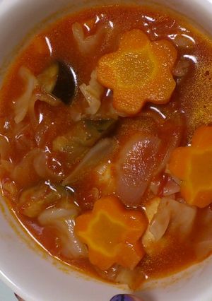野菜たっぷり☆鶏胸肉のトマト煮込み-レシピのメイン写真