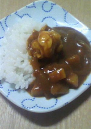 我が家のエビカレー-レシピのメイン写真