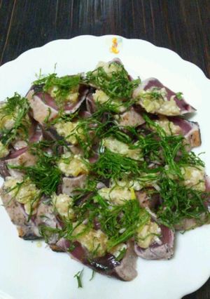かつおのたたき塩糀ねぎソースのせ-レシピのメイン写真