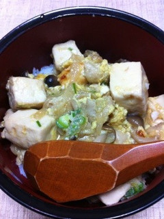 絹豆腐 in 親子丼-レシピのメイン写真