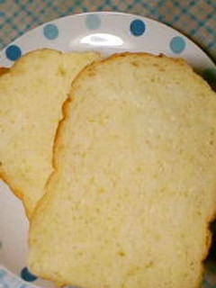 甘い誘惑☆白ココアのふんわり食パン☆HB-レシピのメイン写真