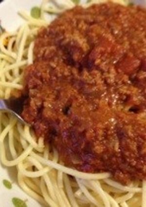 超かんたん☆我が家のミートスパゲッティ-レシピのメイン写真