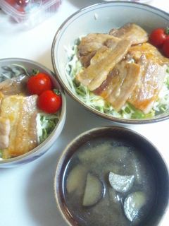 超簡単♪お手軽豚バラ丼-レシピのメイン写真