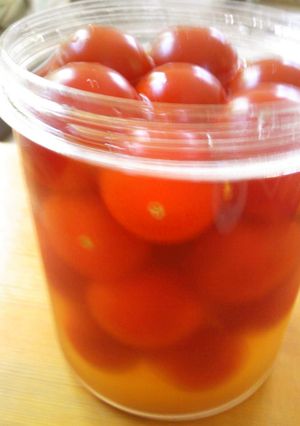トマトの甘酢漬け-レシピのメイン写真
